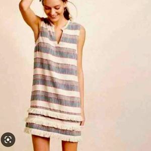 Holding Horses Anthropologie striped Dress